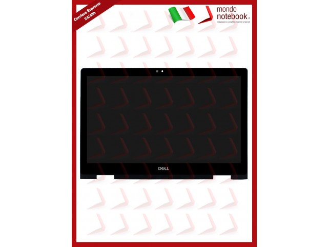 Display LCD con Touch Screen DELL Inspiron 15 5568 5578 - Angoli RETTI (1 Fori WebCam)
