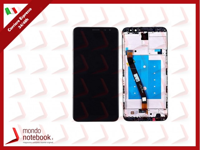 DISPLAY LCD FRAME PER HUAWEI MATE 10 LITE RNE-L01 L21 NOVA 2i TOUCH SCREEN NERO