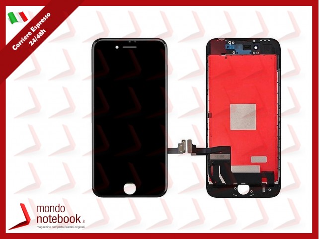 DISPLAY LCD RETINA PER APPLE IPHONE 8 8G TOUCH SCREEN VETRO SCHERMO NERO TIANMA