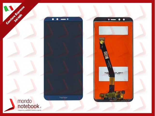 DISPLAY LCD PER HUAWEI HONOR 9 LITE LLD-L31 AL00 AL09 TOUCH SCREEN VETRO BLU