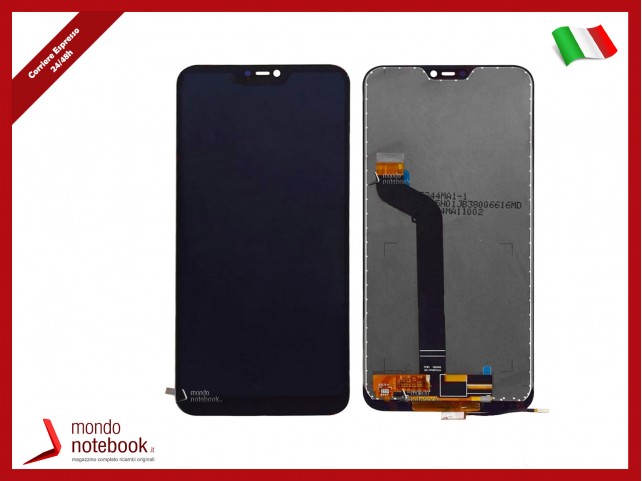 DISPLAY LCD PER XIAOMI MI A2 LITE Redmi 6 Pro TOUCH SCREEN SCHERMO VETRO NERO
