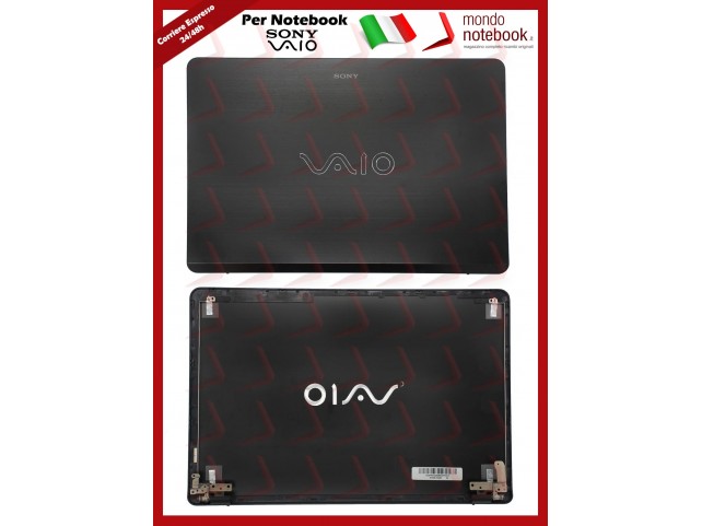 Cover LCD SONY VAIO SVF15A15STB SVF15A1C5E SVF15A1M2EB (Nera) Versione 1