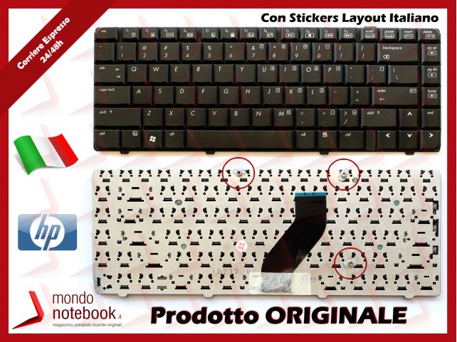 Tastiera Notebook HP F500 F700 V6000 SERIES  con ADESIVI LAYOUT ITA