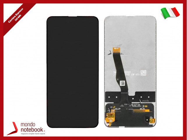 DISPLAY LCD PER HUAWEI P SMART Z STK-LX1 STK-LX2 STK-L21 TOUCH SCREEN VETRO NERO