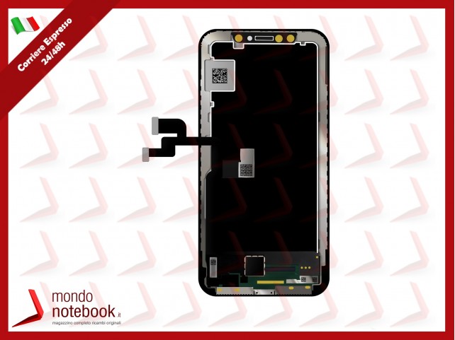 DISPLAY LCD OLED PER APPLE IPHONE X TOUCH SCREEN VETRO SCHERMO GX ORIGINALE