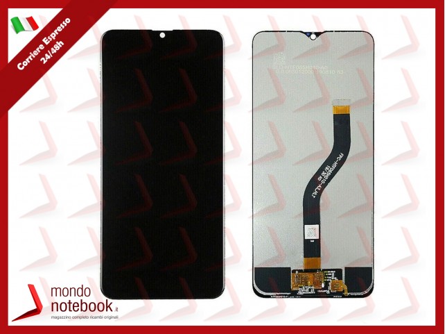 DISPLAY LCD PER SAMSUNG GALAXY A20S SM-A207 F/DS TOUCH SCREEN VETRO SCHERMO NERO