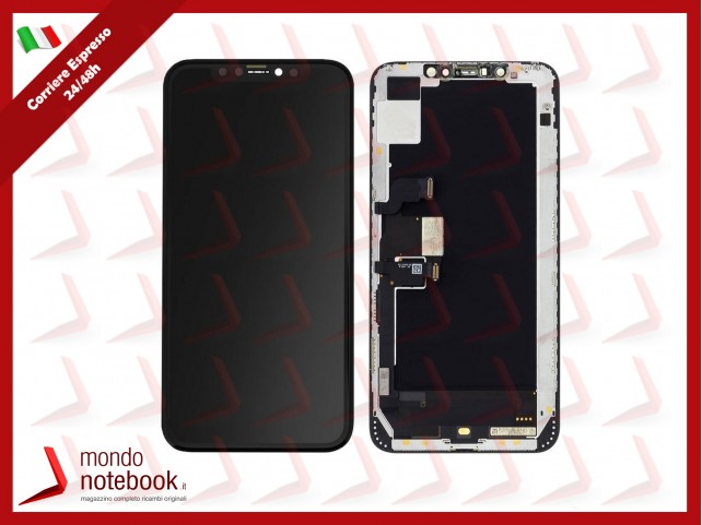 DISPLAY LCD OLED PER APPLE IPHONE XS MAX TOUCH SCREEN SCHERMO VETRO GX ORIGINALE