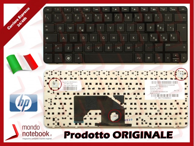 Tastiera Notebook HP Mini 210-1000 Series (NERA)
