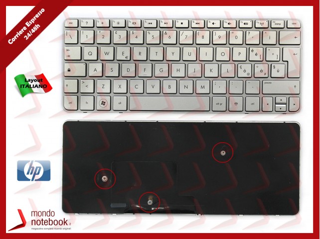 Tastiera Notebook HP Mini 210-2000 200-4200 (SILVER)