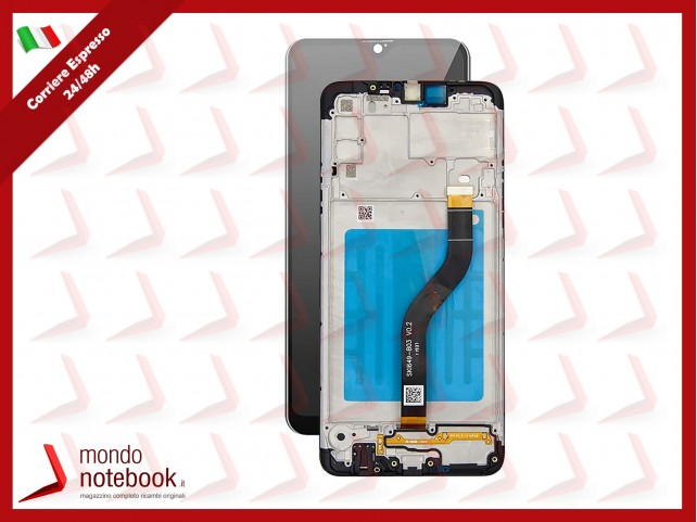 DISPLAY LCD + FRAME ALTA QUALITÀ SAMSUNG GALAXY A20S SM A207 TOUCH SCREEN