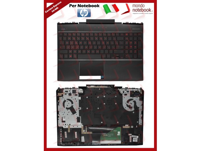 Tastiera con Top Case HP OMEN 15-DC Italiana