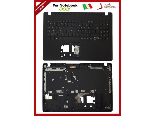 Tastiera con Top Case ACER TravelMate P215-52 P215-41 P215-53 Italiana No Retroill.