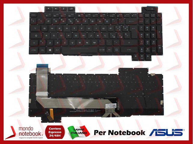 Tastiera Notebook ASUS GL503 (RETROILLUMINATA) Italiana