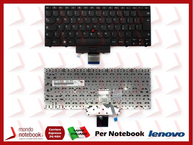 Tastiera Notebook Lenovo E30 con trackpoint