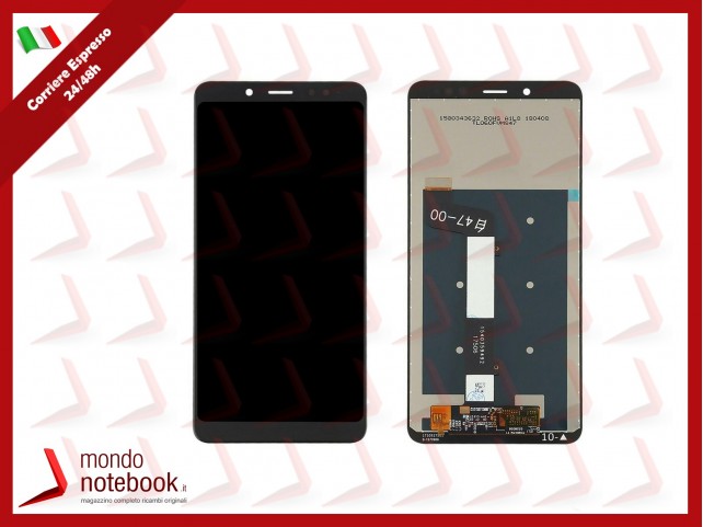 DISPLAY LCD PER XIAOMI REDMI NOTE 5 /5 PRO TOUCH SCREEN SCHERMO VETRO NERO
