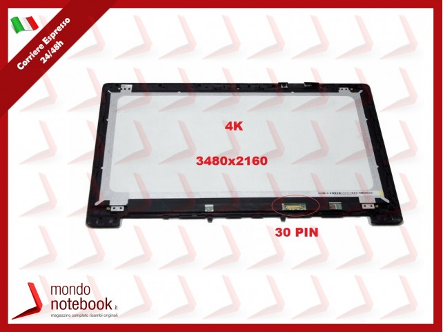 Display LCD con Touch Screen Originale ZenbookK Pro UX501VW 4K 3480x2160