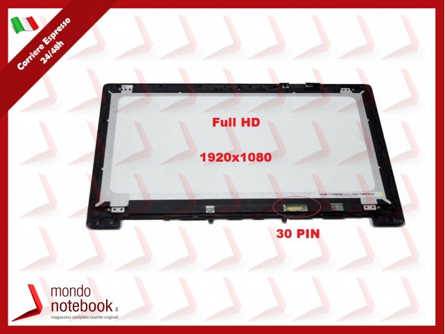 Display LCD con Touch Screen Originale ZenbookK Pro UX501VW Full HD 1980x1080