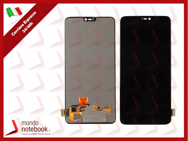 DISPLAY LCD PER One Plus ONEPLUS 6 A6000 A6003 TOUCH SCREEN VETRO SCHERMO 6.28"