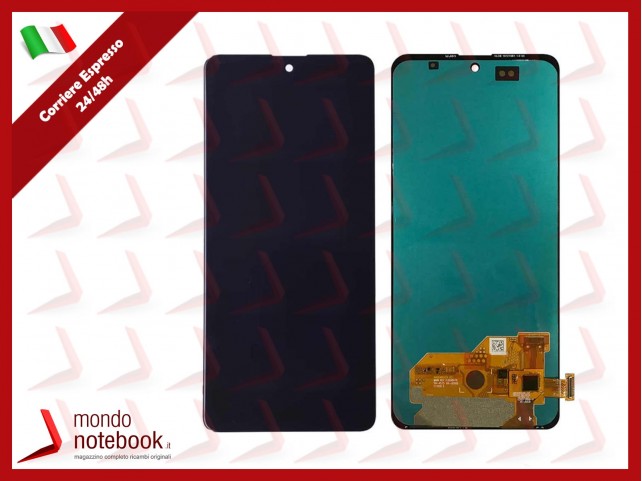 DISPLAY LCD PER SAMSUNG GALAXY A51 SM-A515 SM-A515F TOUCH SCREEN SCHERMO NERO
