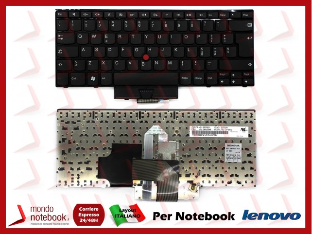 Tastiera LENOVO ThinkPad Edge E320 E325 E420 E420s E425 04W0817 Italiana