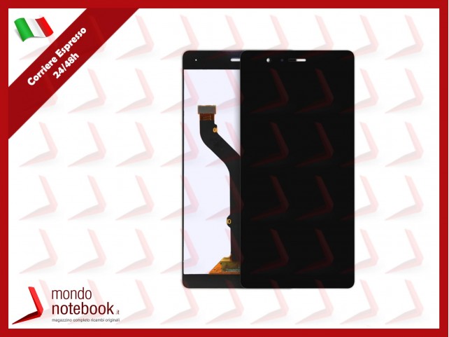 DISPLAY LCD PER HUAWEI P9 LITE VNS-L31 L23 L21 TOUCH SCREEN SCHERMO VETRO NERO