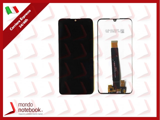 DISPLAY LCD MOTOROLA MOTO E6 PLUS XT2025 XT2052 TOUCH SCREEN VETRO SCHERMO NERO