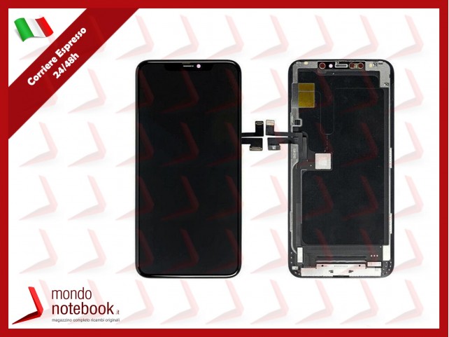 DISPLAY LCD PER APPLE IPHONE 11 PRO MAX TOUCH SCREEN SCHERMO INCELL VETRO NERO