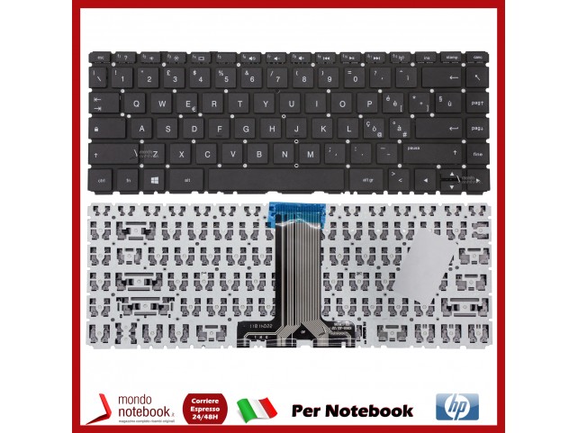 Tastiera Notebook HP Pavilion X360 14-BA 14-BS 14-DK 240 G8 (Nera) Italiana