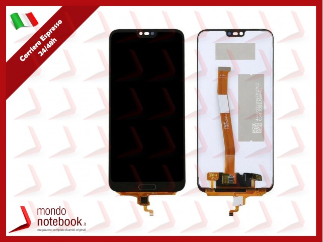 DISPLAY LCD PER HUAWEI HONOR 10 COL-L29 L09 AL00 TOUCH SCREEN VETRO FINGERPRINT