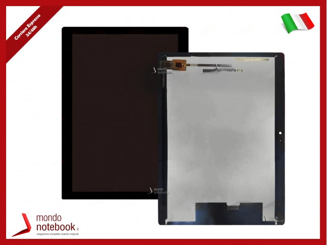 DISPLAY LCD TOUCH SCREEN LENOVO TAB M10 TB-X505F X505X X505L SCHERMO VETRO NERO