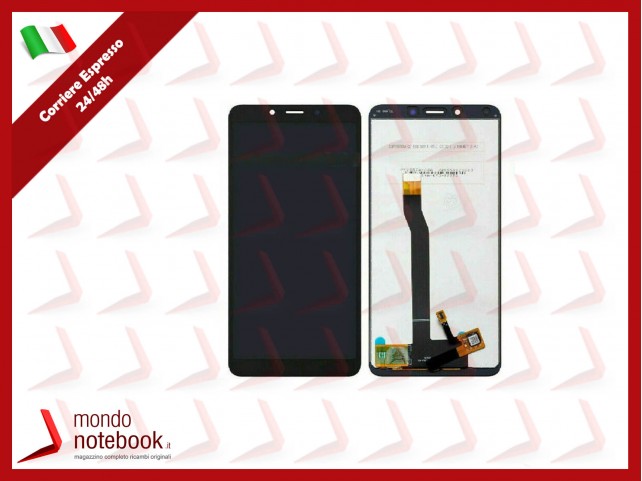 DISPLAY LCD PER XIAOMI REDMI 6 6A TOUCH SCREEN SCHERMO MONITOR VETRO NERO