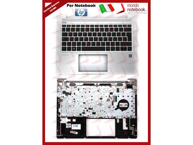 Tastiera con Top Case HP ProBook 430 G6 G7 (Silver) Italiana - L44548-061