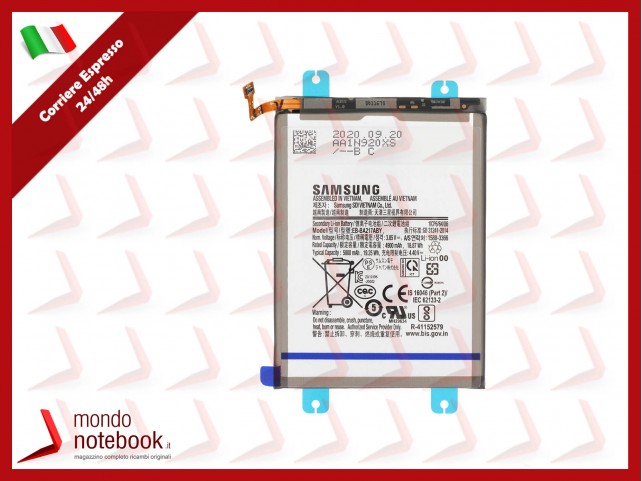 Batteria Originale Samsung Galaxy A21S (SM-A217F)