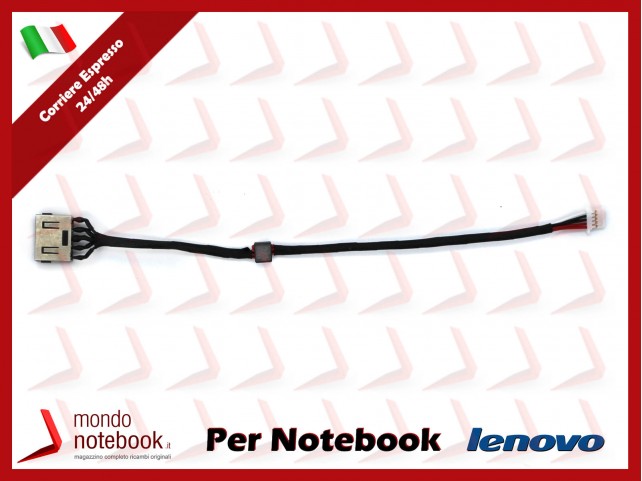 Connettore di Alimentazione DC Power Jack LENOVO PJ973 U31-70 E31-70 80Kx (~18,5 Cm)