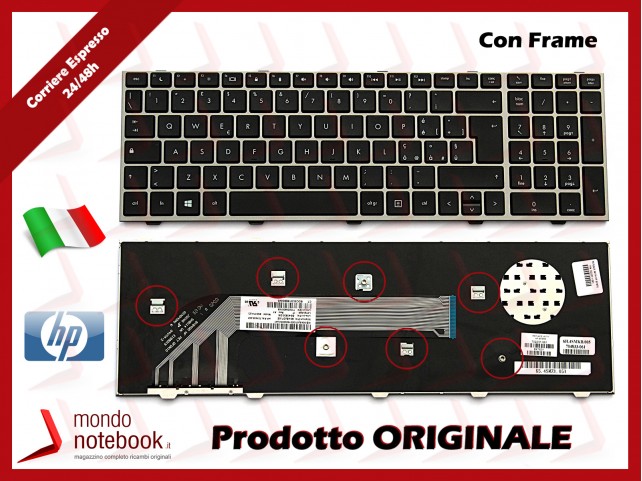 Tastiera Notebook HP ProBook 4540S 4545S (CON FRAME) Italiana