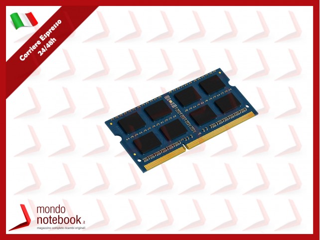RAM SO-DIMM DDR3L 8GB PC3-12800 1600Mhz CL11 KINGSTON 1,35V