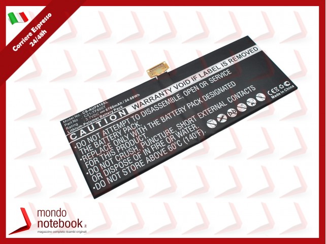 Batteria Compatibile Alta Qualità ASUS VivoTab TF600T Series 25Wh 3.7V 6760mAh