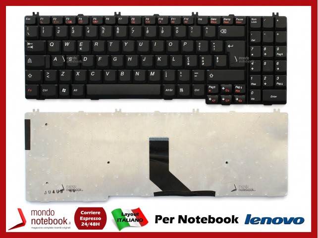 Tastiera Notebook Lenovo Ideapad B550 B560 B560A G550 G550A G550AX