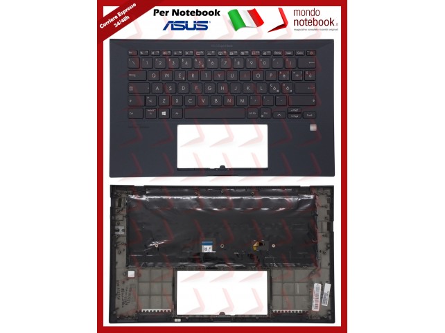 Tastiera con Top Case ASUS B9450FA Retroilluminata Layout Italiano