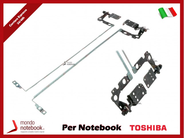 Cerniere Hinges Cerniera TOSHIBA Satellite C50-C C55D-C C55DT-C C55T-C L50-C L50D-C L55-C L55D-C