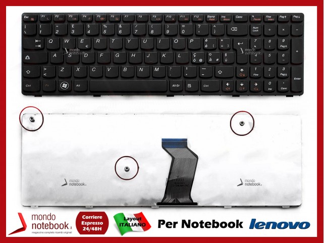 Tastiera Notebook Lenovo Ideapad B590 V570 B570 B590