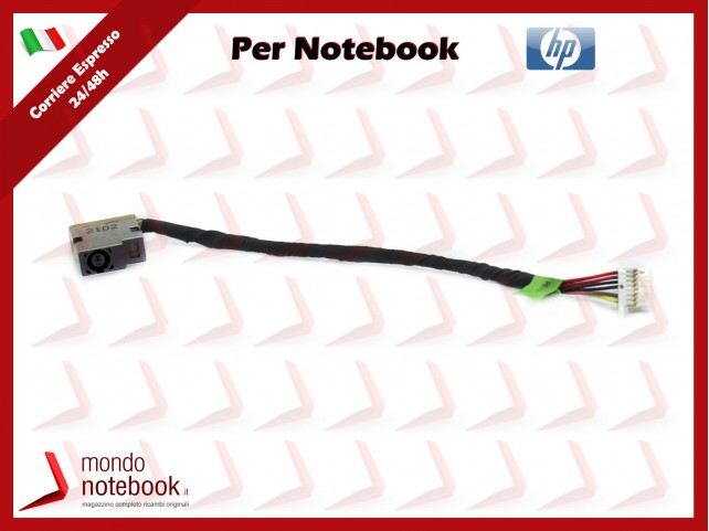 Connettore di Alimentazione DC Power Jack HP 15-DA 15-Da0134nl