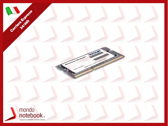DDR3 X NB SO-DIMM PATRIOT 4GB 1600MHZ - PSD34G1600L81S