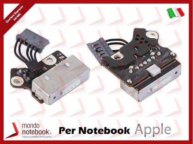 Connettore di Alimentazione DC Power Jack APPLE MacBook Pro A1398 (2012-2013) MC975 820-3109-A