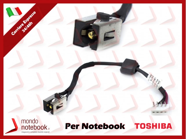 Connettore di Alimentazione DC Power Jack TOSHIBA Satellite P855 P855-S5200