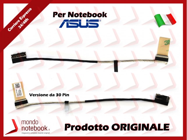 Cavo Flat LCD ASUS TP550 TP550LA TP550LD TP550LJ - 30 Pin