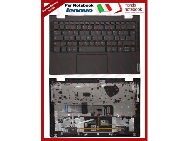 Tastiera con Top Case LENOVO Yoga C640-13IML (Grey) Italiana