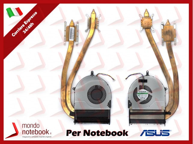 Dissipatore e Ventola Heatsink Fan CPU ASUS N751JK N751JX