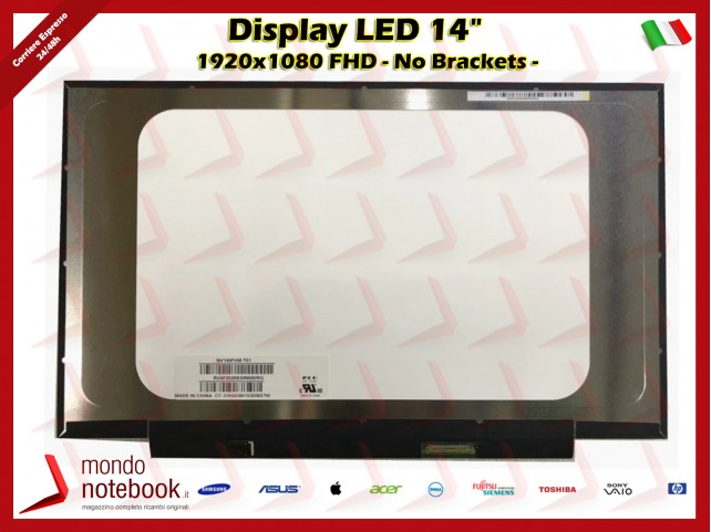 Display LCD 14" FHD (1920x1080) TouchScreen TECLAST F7 Plus 3 - NV140FHM-T01