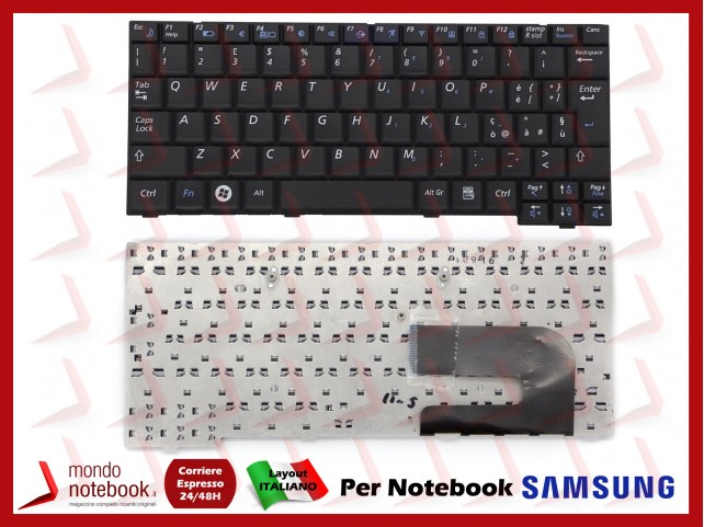Tastiera Notebook SAMSUNG NP-NC10 NP-N110 NP-N130 NP-N140 (NERA)